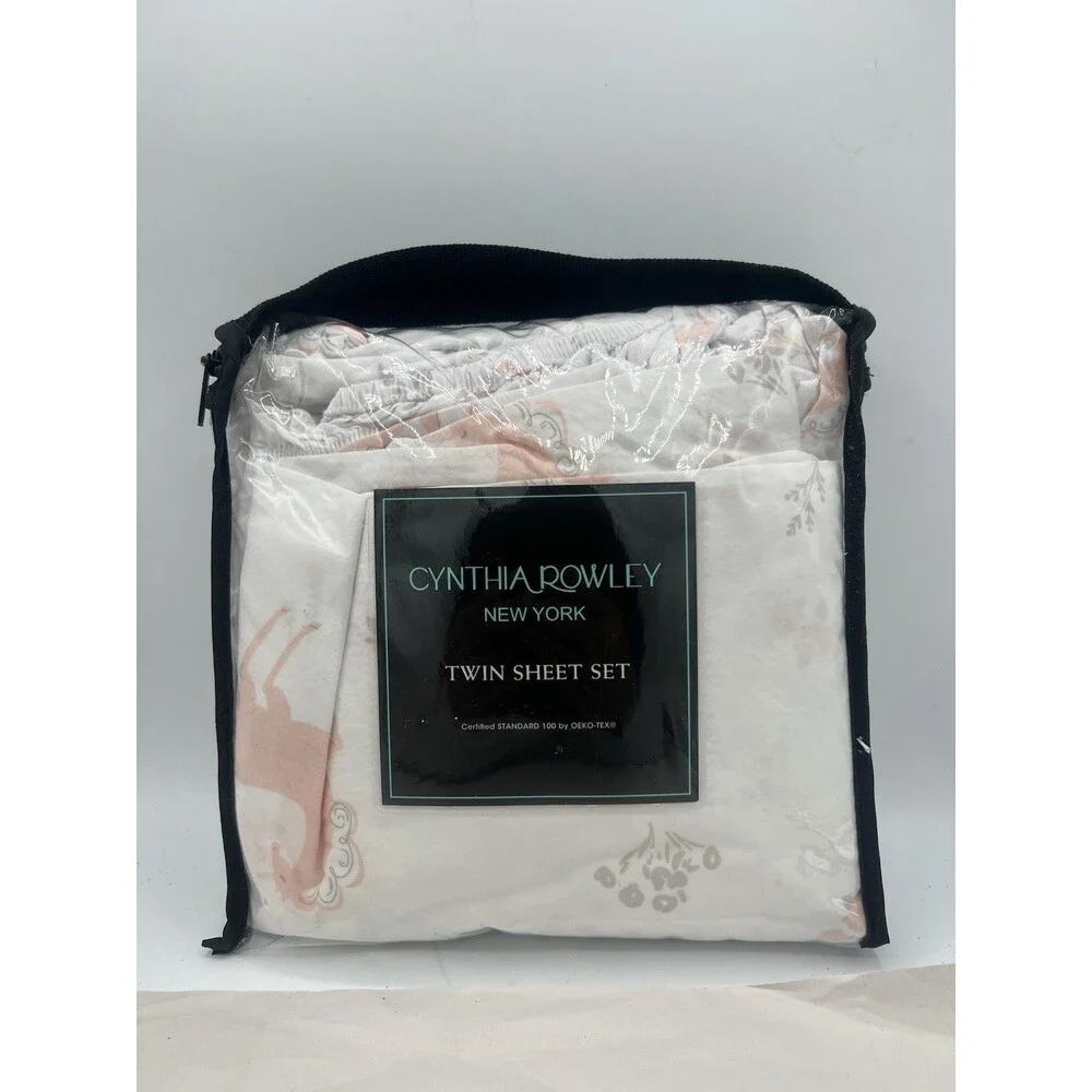 CYNTHIA ROWLEYNEW YORKTWIN SHEET SET*Certified STANDARD 100 by OEKO-TEX®